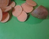 A picture of step 2 of Sweet potato timble.