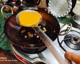 A picture of step 5 of Tri Color Boondi.