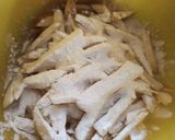 A picture of step 1 of Crispy Potato fries.