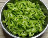 Foto langkah ke 1 dari resep Tumis pare mix jaruk nangka khas banjar.