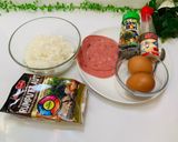 Foto langkah ke 1 dari resep Egg Rolls Nori Rice.