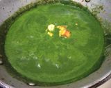 A picture of step 6 of Palak Paneer.