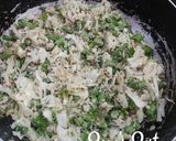 A picture of step 3 of Cabbage and Beans Fry with Dessicated Coconut.