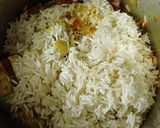 A picture of step 3 of Eggplant or brinjal rice.