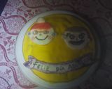 Foto del paso 9 de la receta: 🎂Torta feliz día abuelos 👵🏾👴🏽