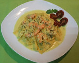 Foto del paso 8 de la receta: Tagliatelle con salsa de gambas