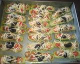 صورة لخطوة 1 من وصفة قوارب الكورجيت رائعة وبنينة 😋😋😋💐