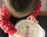 A picture of step 1 of Banana Blueberry Yogurt Bread.