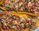 Foto del paso 3 de la receta: Coreanito relleno express con pollo reciclado