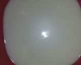 A picture of step 2 of Dahi aalu phulki.