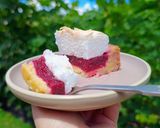 A picture of step 12 of The Most Delicate Berry Meringue Pie.