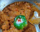 कैप्सिकम बटर मसाला (capsicum butter masala recipe in Hindi) रेसिपी चरण 5 फोटो
