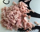 Une image de l'étape 1 de Croquettes de riz jambon olives et mozzarella.