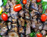 صورة لخطوة 1 من وصفة كبدة شوي