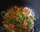 A picture of step 2 of Stir Fry Potato and Yam.
