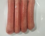 A picture of step 1 of Breakfast Burger.
