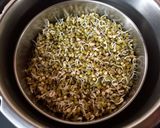 A picture of step 2 of Sprout Bhel.