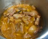 Foto del paso 7 de la receta: Costillas de cerdo a la sidra natural con salsa de manzana y mandarina