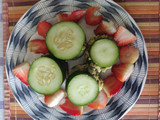 Sandwich de pepino y atún 🥒🥑🍓