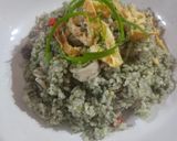 Foto langkah ke 6 dari resep Nasi Goreng Tinta Cumi.