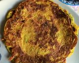 A picture of step 1 of Zucchini and Carrot Pancakes.