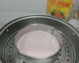 Foto langkah ke 4 dari resep Bolu Kukus Ketan Putih taro isi keju.