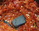 Gambar langkah 2 resipi SAMBAL BELACAN & JANTUNG PISANG REBUS.