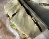 Foto del paso 6 de la receta: Rollos de hojaldre, rellenos de verduras de temporada y jamón ibérico