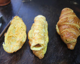 Foto del paso 5 de la receta: Cruasanes con chistorra y tortilla cuadrada