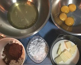 巧克力戚風蛋糕的食譜步驟1照片