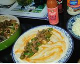 A picture of step 7 of Cheesy Mexican Chicken Fajita Wraps.