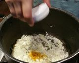 A picture of step 1 of Tuna Biryani.