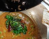 A picture of step 7 of Veg curd curry.