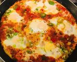 A picture of step 4 of Shakshuka Egg.