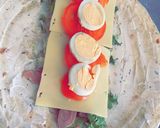 Une image de l'étape 9 de 🌸Wrap au thon et poulet 🌸.