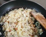 A picture of step 2 of Kashmiri pulav.