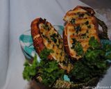 A picture of step 7 of Garlic bread.