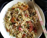 Foto langkah ke 4 dari resep Cah tauge telur.