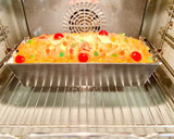 Foto del paso 6 de la receta: Plum cake con manzanas y frutas confitadas