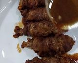 Foto langkah ke 7 dari resep Enoki Beef Roll.
