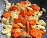 Foto langkah ke 2 dari resep Tumis Semi,Tahu, Enoki Saos Tiram.