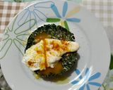 Foto del passaggio 13 della ricetta Uovo in camicia su tortino di spinaci