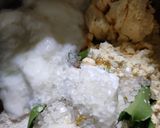 A picture of step 2 of Moong dal uttapam.