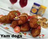 A picture of step 18 of Yam dogs.
