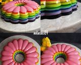 Foto langkah ke 5 dari resep Rainbow pudding.