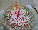 Foto langkah ke 6 dari resep Rainbow cake simple & irit.