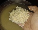 A picture of step 1 of Sambhar wada.