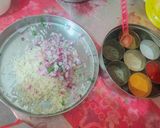 A picture of step 3 of Leftover rice parantha.