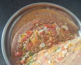 A picture of step 8 of Ragi Uttapam.