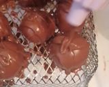 Une image de l'étape 5 de Boules chocolat 🍫⛄🎊🌲fourrées noisettes 🌰.